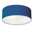 Plafon Cilíndrico Vivare Md-3006 Cúpula Em Tecido 60x15cm - B