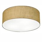 Plafon Cilíndrico Vivare Md-3006 Cúpula Em Tecido 60x15cm - B