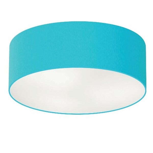 Plafon Cilíndrico Vivare Md-3006 Cúpula Em Tecido 60x15cm - B