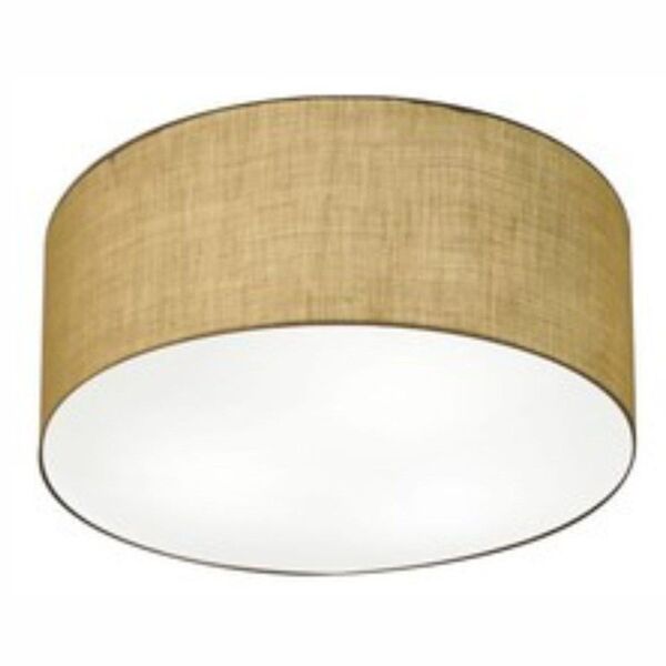 Plafon Cilíndrico Vivare Md-3013 Cúpula Em Tecido 60x21cm - B