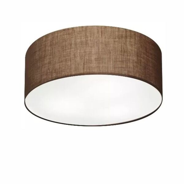 Plafon Cilíndrico Vivare Md-3014 Cúpula Em Tecido 50x15cm - B