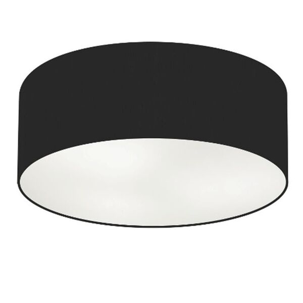 Plafon Cilíndrico Vivare Md-3019 Cúpula Em Tecido 80x15cm - B