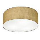 Plafon Cilíndrico Vivare Md-3019 Cúpula Em Tecido 80x15cm - B