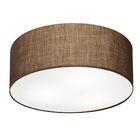 Plafon Cilíndrico Vivare Md-3019 Cúpula Em Tecido 80x15cm - B