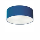 Plafon Cilíndrico Vivare Md-3046 Cúpula Em Tecido 35x12cm - B