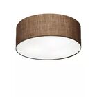 Plafon Cilíndrico Vivare Md-3046 Cúpula Em Tecido 35x12cm - B