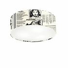 Plafon Cilíndrico Vivare Md-3046 Cúpula Em Tecido 35x12cm - B