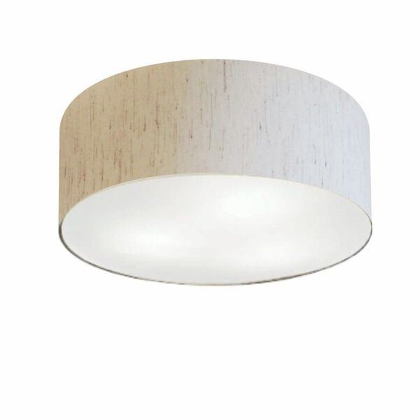 Plafon Cilíndrico Vivare Md-3047 Cúpula Em Tecido 45x15cm - B