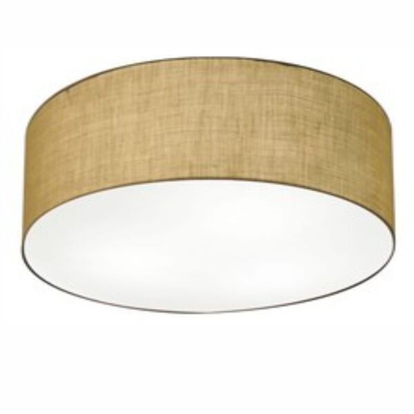 Plafon Cilíndrico Vivare Md-3049 Cúpula Em Tecido 70x15cm - B