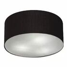 Plafon Cilíndrico Vivare Md-3058 Cúpula Em Tecido 55x25cm - B