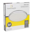 Plafon Com LED Transparente de Plástico IP20 Cristal Spot Line