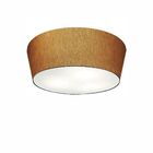 Plafon Cone Vivare Md-3003 Cúpula Em Tecido 12/40x35cm - Bivo