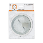 Plafon Coquinho E27 Branco Ferro M.A Luz