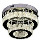 Plafon Cristais 30cm Led 36w 3 Em 1 Bivolt