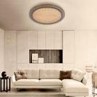 Plafon Cristal Acrílico Redondo Led 40cm 24w 3000k 2100lm Biv