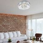 Plafon Cristal Redondo 24w 45cm Greta Startec Luz Branca