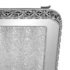 Plafon Cristal Transparente Espelhado 28cm Led 12w 3000k