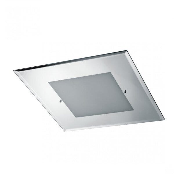 Plafon De Embutir Espelhado Quadrado 46cmx46cmx8cm Clean Made