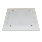 Plafon De Embutir Vidro Jateado 40x40cm