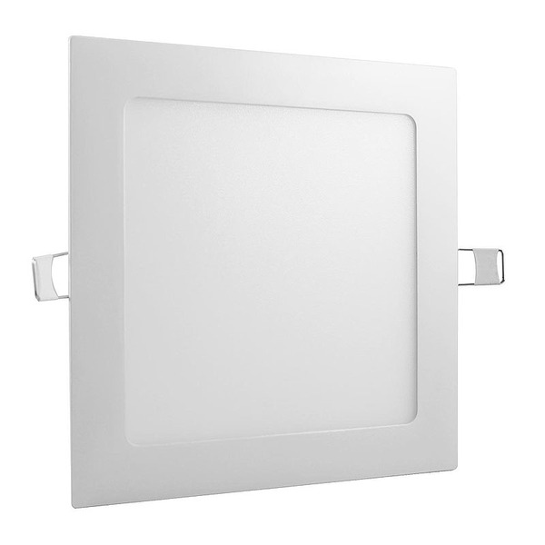 Plafon De Led Embutir 18w 3000k Quadrado