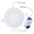 Plafon De Led Redondo Embutir 6w Branco Frio 6500k Bivolt