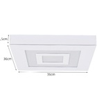 Plafon De Led Roma Branco 25w 3000k Bivolt