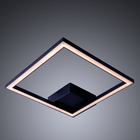 Plafon De Sobrepor 24w Perfil Led Design Moderno Quarto Sala