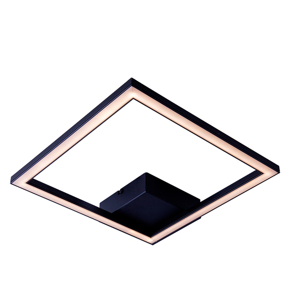 Plafon De Sobrepor 24w Perfil Led Design Moderno Quarto Sala