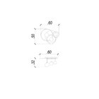 Plafon De Sobrepor Bella Lindo Dourado E Branco 60x32cm G9 75