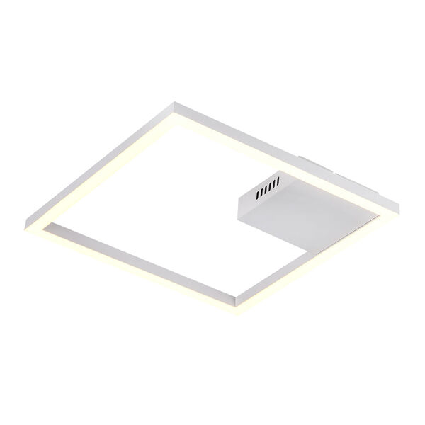 Plafon De Sobrepor Bella Tec Branco 40x40x4cm 30w 3000k 1790l