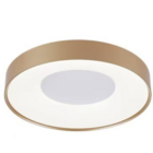 Plafon De Sobrepor Eclipse Led Integrado Luz Amarela Neutra B