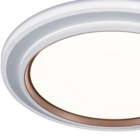 Plafon De Sobrepor Harmony Led Integrado Luz Amarela Neutra B