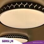 Plafon De Sobrepor Led 24w Bivolt Cinza Denver