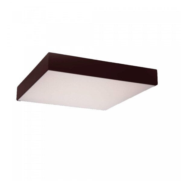 Plafon De Sobrepor Led 48cmx48cm Lumina Bella Italia 220v Café