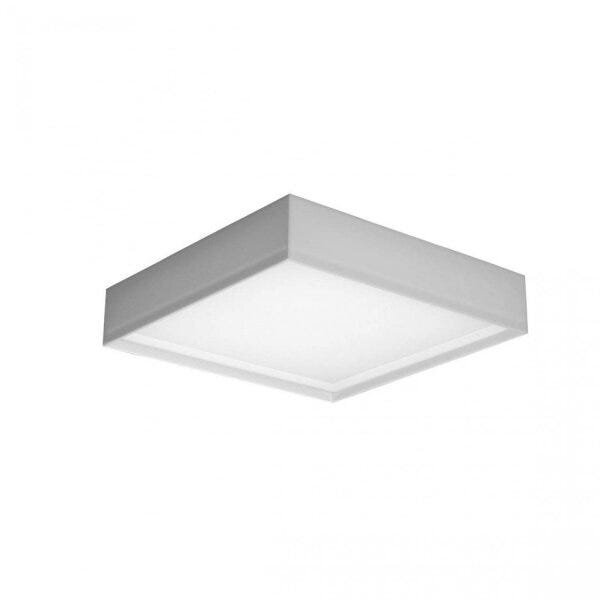 Plafon De Sobrepor Led Ivi 29cmx29cm Bella Italia 127v Branco