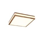 Plafon De Sobrepor Lignum 30cmx30cm Bella Italia 127v Teca