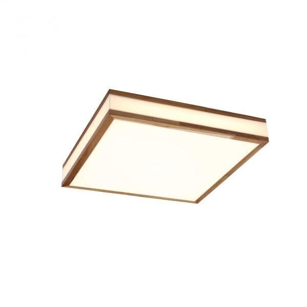 Plafon De Sobrepor Lignum 30cmx30cm Bella Italia 127v Teca