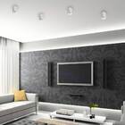 Plafon de Sobrepor Quadrado Branco High End Bronzearte