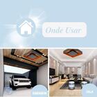 Plafon De Sobrepor Quadrado Luz Indireta 50x50 E27