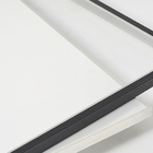 Plafon De Sobrepor Quadrado Moderno Preto E Branco Led 74w 32