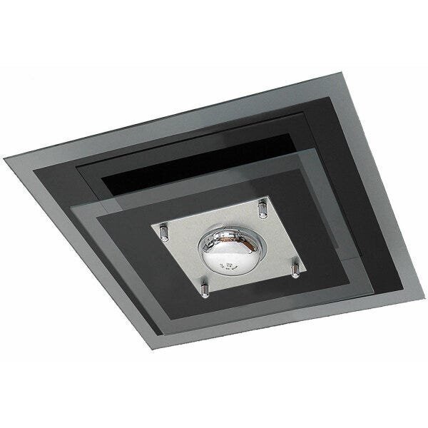 Plafon De Vidro Quadrado 40cm 130 Pantoja & Carmona