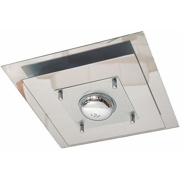 Plafon De Vidro Quadrado 40cm 130 Pantoja & Carmona