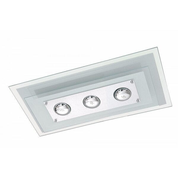 Plafon De Vidro Retangular 60cm X 30cm 137 Pantoja & Carmona