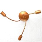 Plafon Em Alumínio Aranha Bivolt Emalustres Cobre