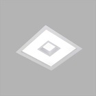 Plafon Embutir Cherry 500x500x100 Cm 4542-50 Usina