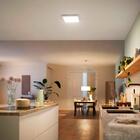 Plafon Embutir Philips Quadrado 12w  Br Fria 6500k Bv 17x17