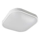 Plafon Enzo Branco Quadrado 30cm Starlux Zr075 + 2 Led E27 30