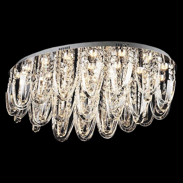 Plafon Filippo Cristal Transparente 90x65x39cm - 2043/90cl