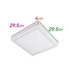 Plafon Fit Edge Branco Led Integrado 25,2w Branco Quente St19