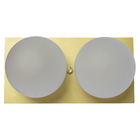 Plafon Globo Duo Dourado Fosco